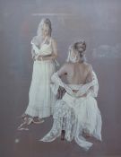 After Kay Boyce (British contemporary) a limited edition artists proof 'Reflections in Love'