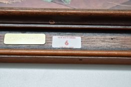 Richard Britton (English 1931) 'Mischief Makers' colour print showing golden retriever and