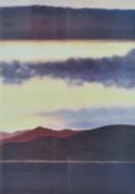 After David Howard (British contemporary) an attractive limited edition colour print 'Lakeland