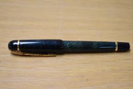 A Waterman Phileas rollerball pen in Green Laque