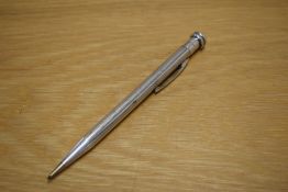 A Life Long Sterling silver propelling pencil