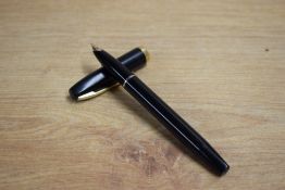 A Sheaffer Imperial bladder fill funtain pen in Black