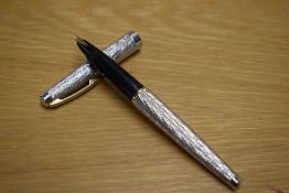 A boxed Lady Sheaffer 925 Seaspray fountain pen having a Sheaffer 14k 585 USA nib