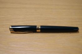 A Waterman L'Etalon roller ball pen in Green Laque