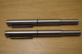 A Parker 25 Flighter cartridge fill fountain pen and roller ball. Roller ball requires refill