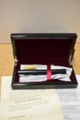 A Danitrio Sho-Genkai Eyedropper fill fountain pen, known as the Baby Genkai, made from Raw