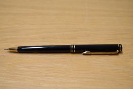 A Waterman Exclusive propelling pencil in Laque Black