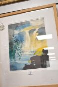 After Andrew Morris (British), watercolour depicting a waterfall, signed bottom right, under