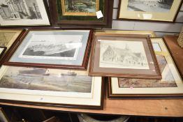 After E. D. Walker (British) R.M.S 'Titanic' leaving Belfast for sea trials, dated 2nd April 1912,