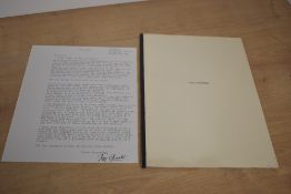 Naval History. A Type-script account and notes relating to the history of H.M.S. Illustrious, by