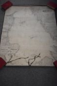 Maritime Navigational Chart. Kattegat [Denmark]. London: James Imray and Son. 1863. Rolled chart