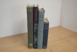 Biography & Poetry. T. E. Brown. Four titles. Isle of Man interest. (4)
