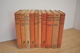 Crime Fiction. Crime Club novels. Includes Agatha Christie. (10)