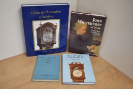 Horology. Clocks and Clockmakers. Four titles. Includes: Hawkes - The Clockmakers and Watchmakers of