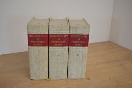 Bibliography. Fraxi, Pisanus - Bibliography of Prohibited Books. London: Jack Brussel, 1962. In