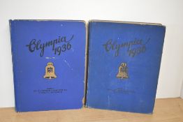 Olympic Games. Olympia 1936: Bands I & II. Die Olympischen Winterspiele Vorschau Auf Berlin/Die XI