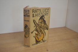Medical History. Zinsser, Hans - Rats, Lice, and History. London: George Routledge & Sons Ltd. 1935,