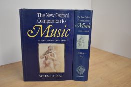 Music. Arnold, Denis - The New Oxford Companion to Music. Oxford University Press, 1983. In two