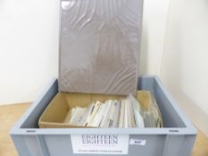 POSTCARDS, CHORLEY & SURROUNDING AREAS IN ALBUM ALONG WITH BOX OF LOOSE Album with in the region