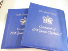 ROYALTY 2013 60th ANNIVERSARY OF THE CORONATION OMNIBUS MNH COLLECTIONS Fine pair of albums for