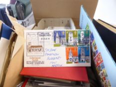 FIRST DAY AND EVENT COVERS GB, IOM & Ci's IN BOX INCLUDING TPO's Eclectic mix of covers to include