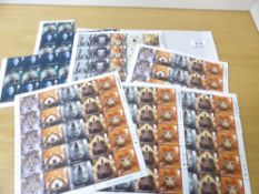 GREAT BRITAIN - RANGE OF NVI'S ISSUES MOST IN FULL SHEETS FROM 2011, £320+ IN FACE Range of issues