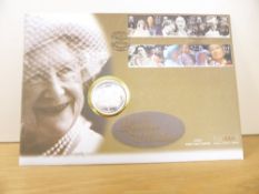 ISLE OF MAN 2000 WOMAN OF THE CENTURY 1 SILVER CROWN ENCAPSULATED COIN COVER Mercury coin cover from