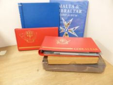 GIBRALTAR VARIOUS MINT & USED COLLECTION IN BOX ALL ERAS SEEN Box which contains two smaller boxes