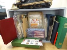 GB & WORLDWIDE COLLECTION OF ALBUMS, COVERS, SOME FACE, POSTAL HISTORY ETC Varied collection of a