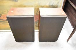 A pair of Realistic Mach Two speakers