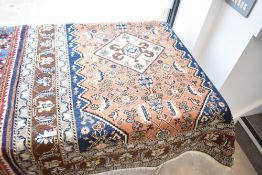 A Perisan style rug, approx. 150 x 110cm