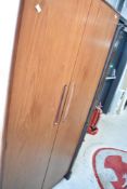 A teak G plan wardrobe , approx. height 175cn, width 85cm
