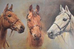 After Susan Crawford (Scottish b.1941) limited edition colour print 'We Three Kings' depicting Red