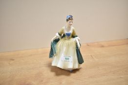 A Royal Doulton bone china figurine, 'Elegance H N. 2264', h19cm