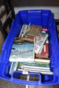 A box containing various books, to include Wainwright ect