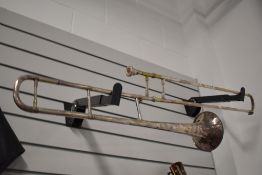 A Salvation Army class A trombone, serial number 16752