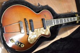 Hofner Club. 50 Late 1950s Serial No 174 Serviced by luthier. Brian Eastwood Tailpiece is the only