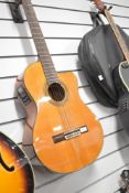 An Aria electro classical guitar, model AK-35CE