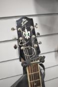 A Loar LH309-VS hand carved archtop acoustic electric jazz guitar, serial number A11081349 (strung