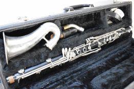 A Selmer ALTO clarinet in Selmer company case, serial number 28374