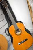 A Valencia CG160 classical guitar, sold with gig bag