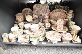 A large quantity of various ceramics, to include Windsor China, Burlington Ware and Royal Winton