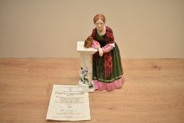 A Royal Doulton bone china limited edition figurine 'Florence Nightingale' HN 3144 by Pauline
