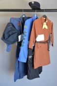 Three vintage Girl Guides uniforms from the Morland and Crosby districts, including the original