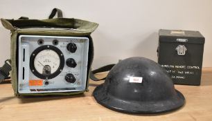 WW2 period Test Set (portable) Distortion Measuring For AF.100 Amplifier set CT.494 AP.0557-179052
