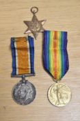 WW1 British War and Victory Medal pair on original ribbons, correctly impressed to 202405 PTE. S.