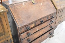 A 19th Century mahogany bureau