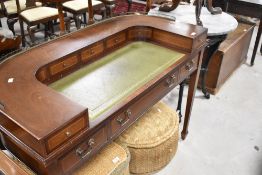 A reproduction Regency writing desk , width approx. 116cm
