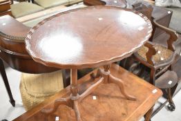 A reproduction occasional table , width approx 67cm