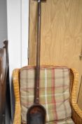 An Antique wooden scoop , approx. length 117cm